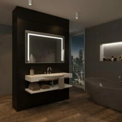 Zierath GATE LED-Lichtspiegel 200 X 80 Cm Mit Raumschalter, Einfache Lichttechnik