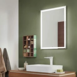 Zierath VISIBEL LED-Lichtspiegel 60 X 80 Cm Mit Raumschalter, Einfache Lichttechnik